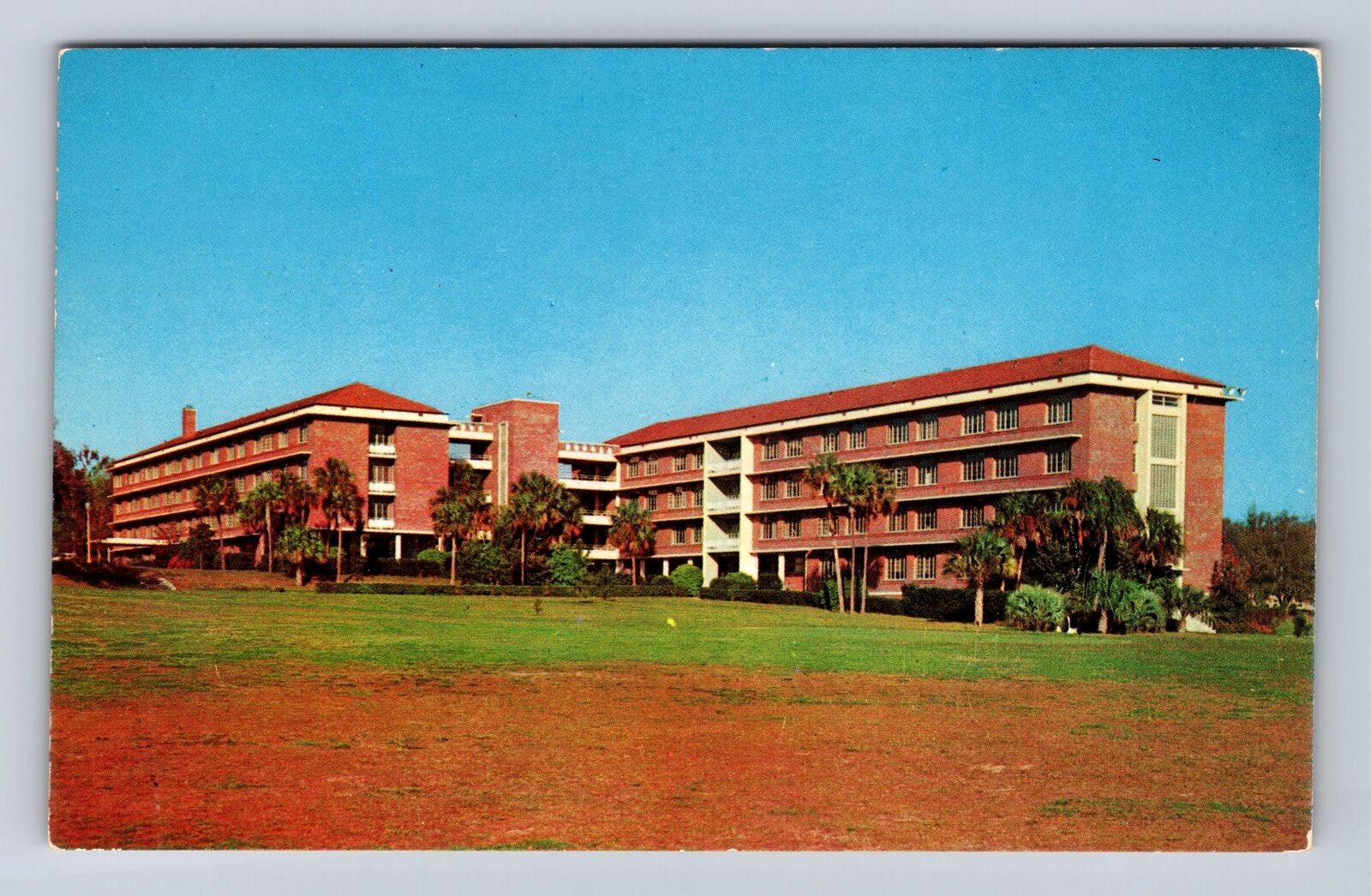 Gainesville FL-Florida, University of Florida, Women's Dorms, Vintage Postcard