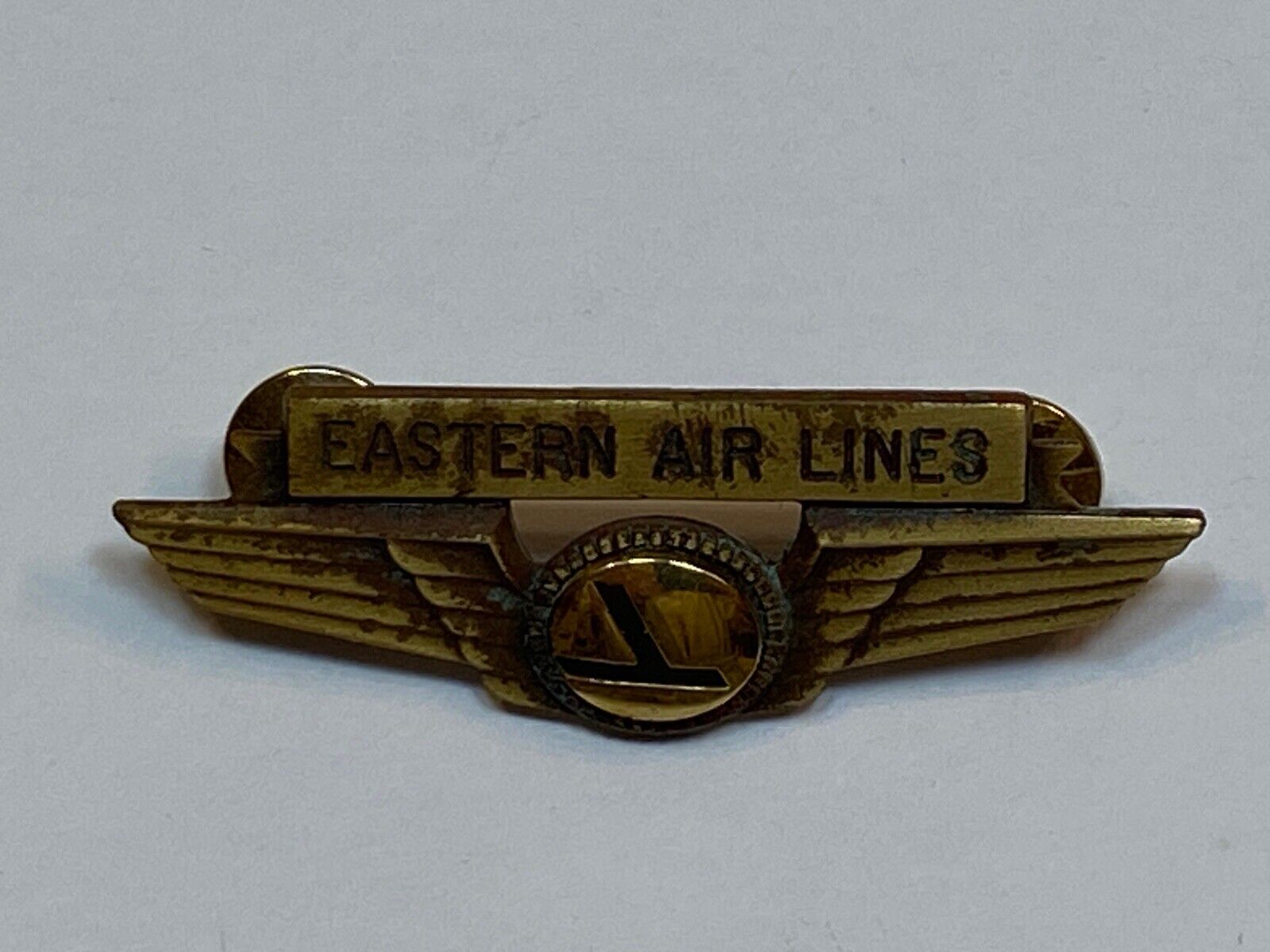 Eastern Airlines Air Lines Wings Vintage Pin Old Logo Flight Crew Uniform Metal