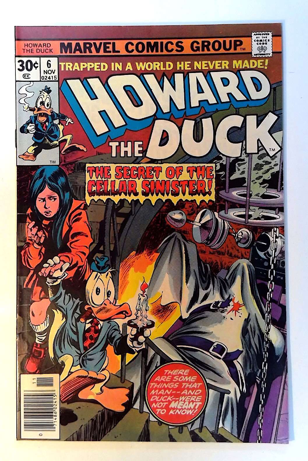 Howard the Duck #6 Marvel (1976) VF+ 1st Series 1st Print Comic Book