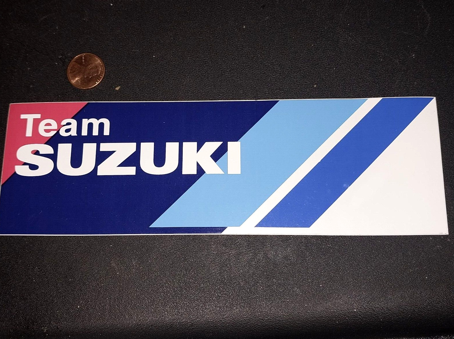 TEAM SUZUKI Sticker Decal  OLD STOCK  ORIGINAL