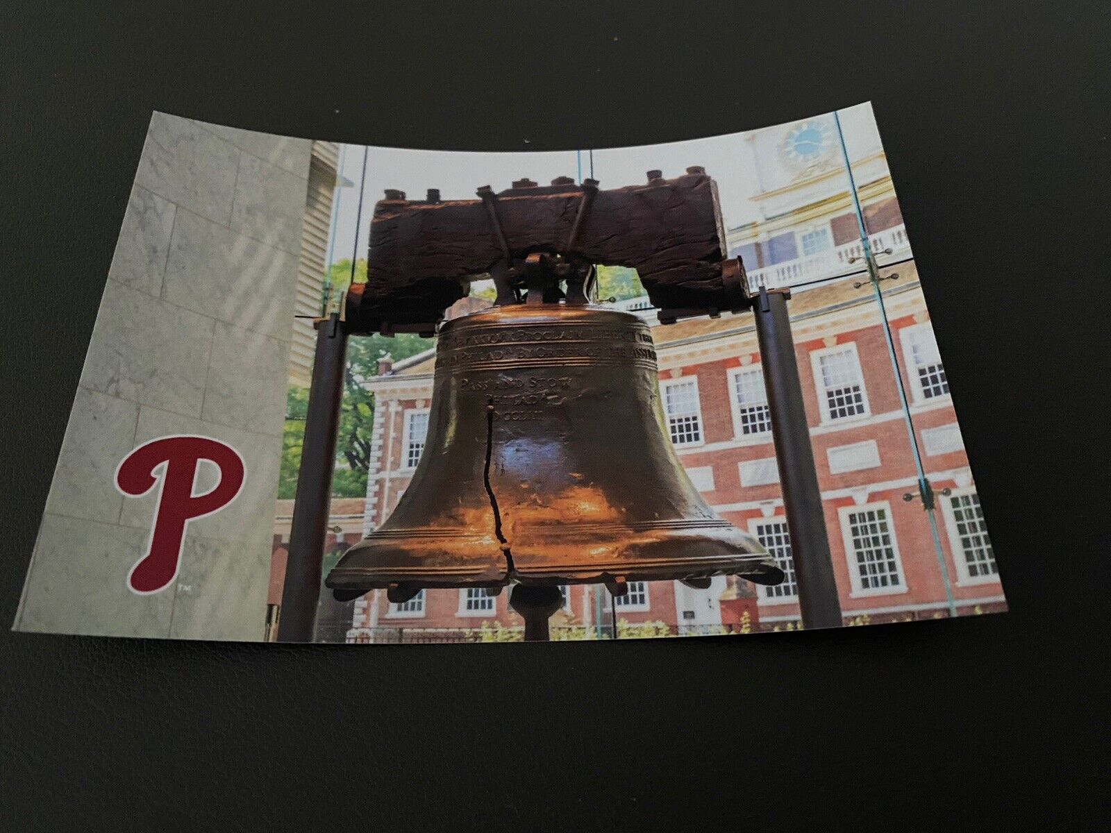 Philadelphia Phillies 2024 Postcard Liberty Bell Official Stadium Exclusive MLB