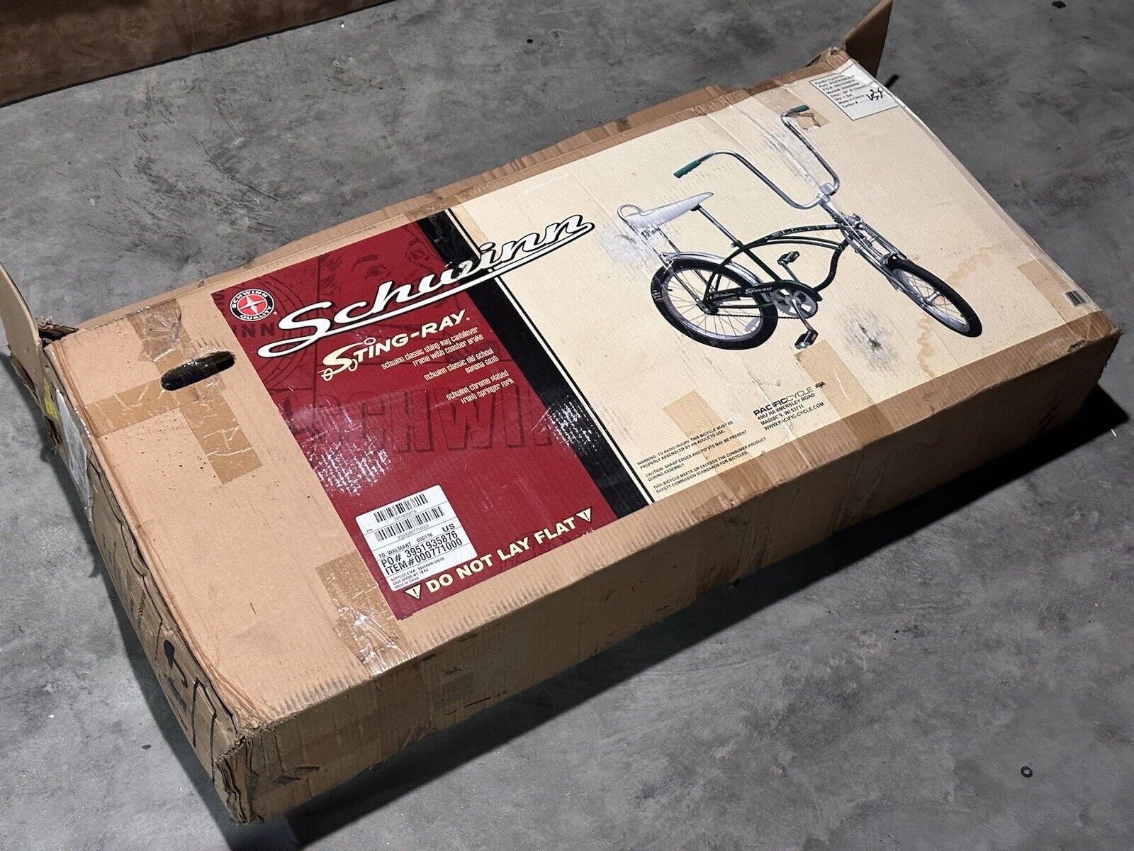 Schwinn N.O.S. In Box Bicycle Early 2000’s Retro Green 20” Wheel