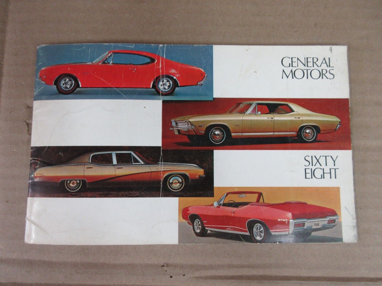 Vintage 1968 General Motors Dealer Brochure Advertisement Catalog     C2