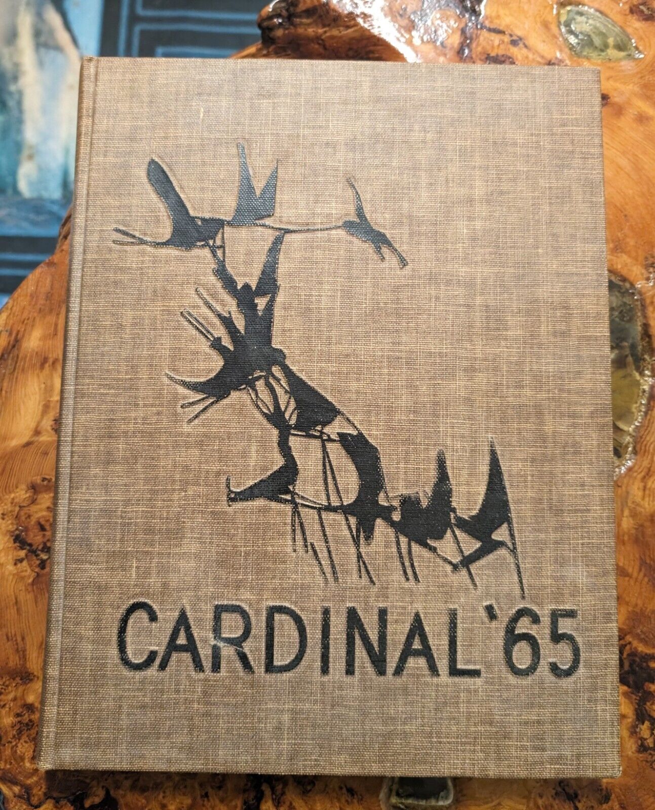 The 1965 Cardinal--Yearbook for Lincoln High School, Portland OR  Nice Condition