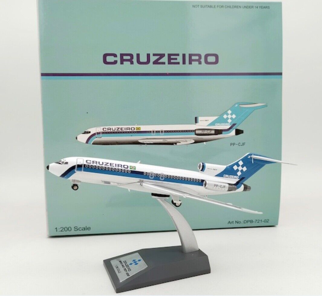 1:200 Boeing 727 Cruzeiro inflight 200