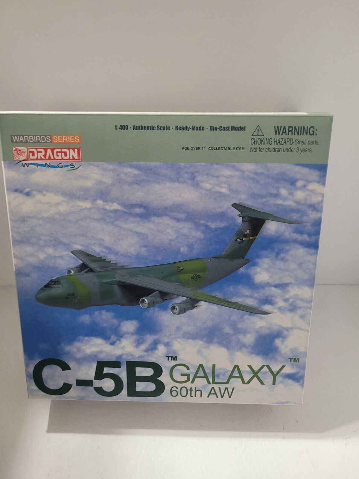Dragon Wings Warbirds Series (1/400) C-5B Galaxy. 60th AW.  New Open Box