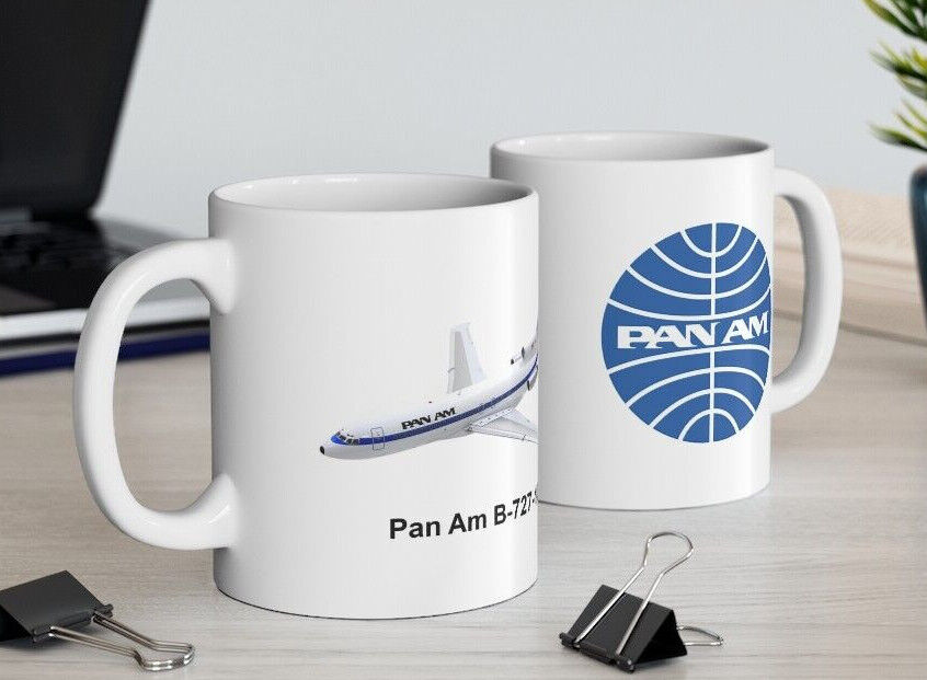 Pan Am B-727-100 Coffee Mug