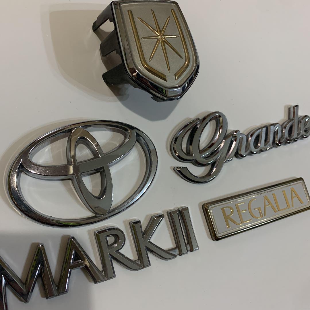 Rare Toyota Mark Ii Grande Emblem