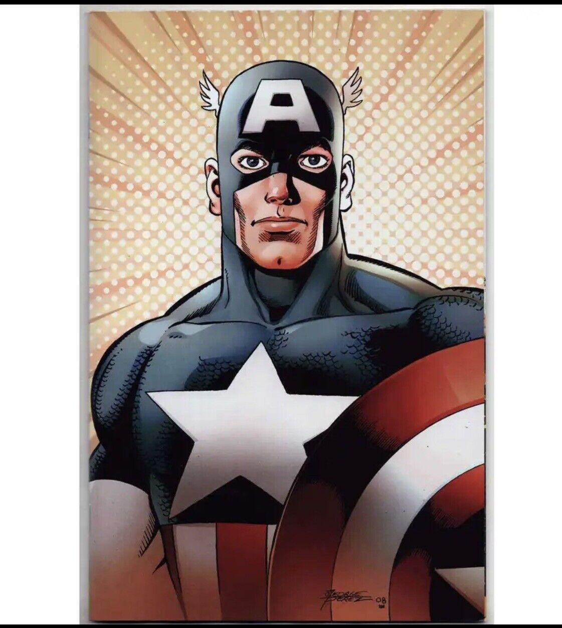 Captain America #750 Marvel George Perez VIrgin 1:100 Variant