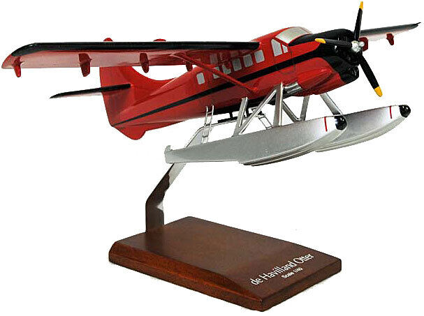 De Havilland Otter With Floats Desk Top Display Sea Plane 1/40 Model ES Airplane