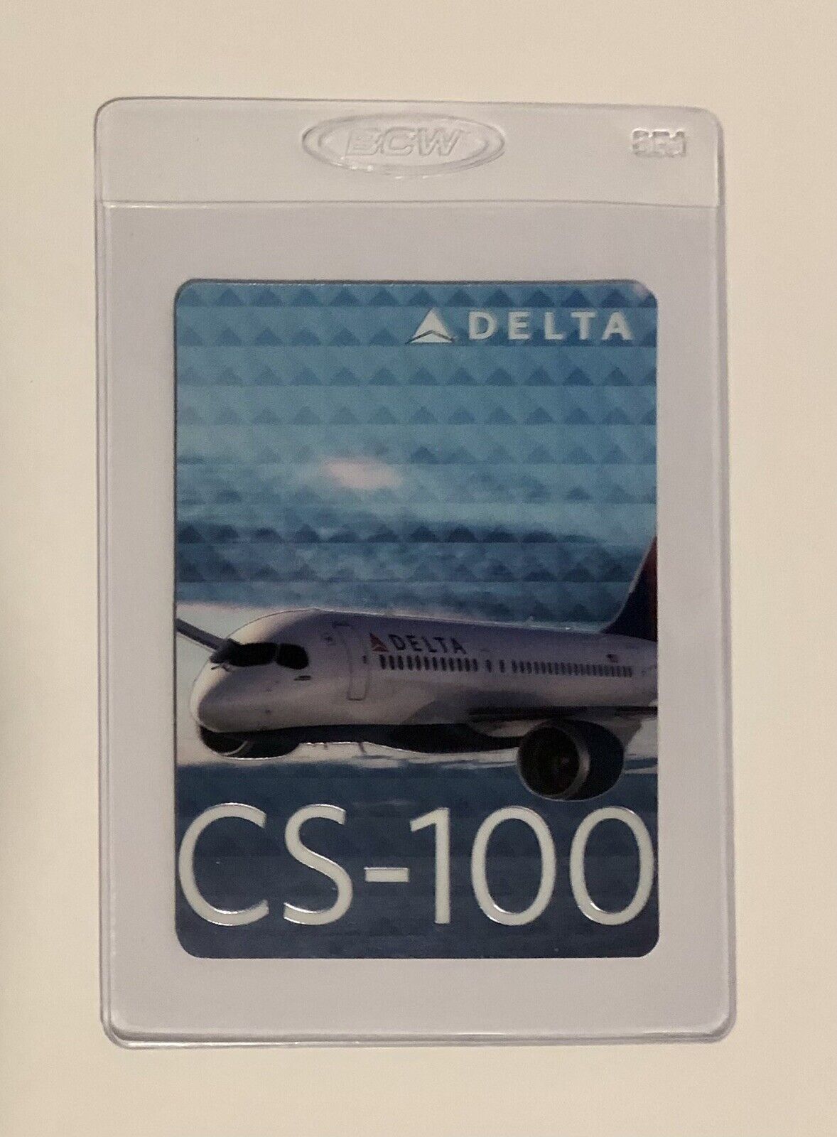 2016 Delta Air Lines Bombardier CS-100/A220 Aircraft Pilot Trading Card #51