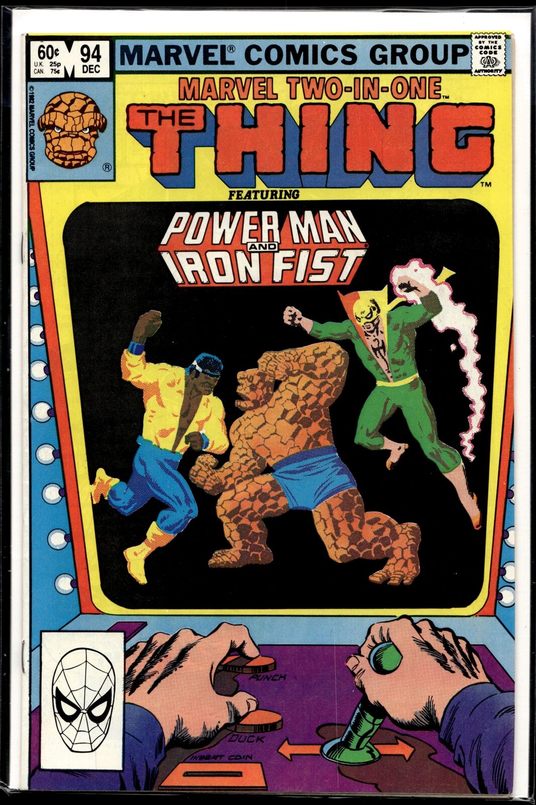 1982 Marvel Two-In-One #94 Marvel Comic