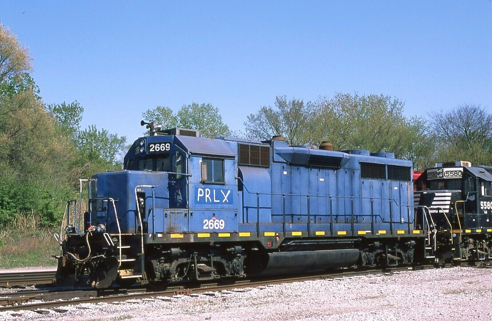 Progress Rail GP38-2 # 2669 ( built as SSW GP35 ) @ East St Louis, IL 4/19/2021