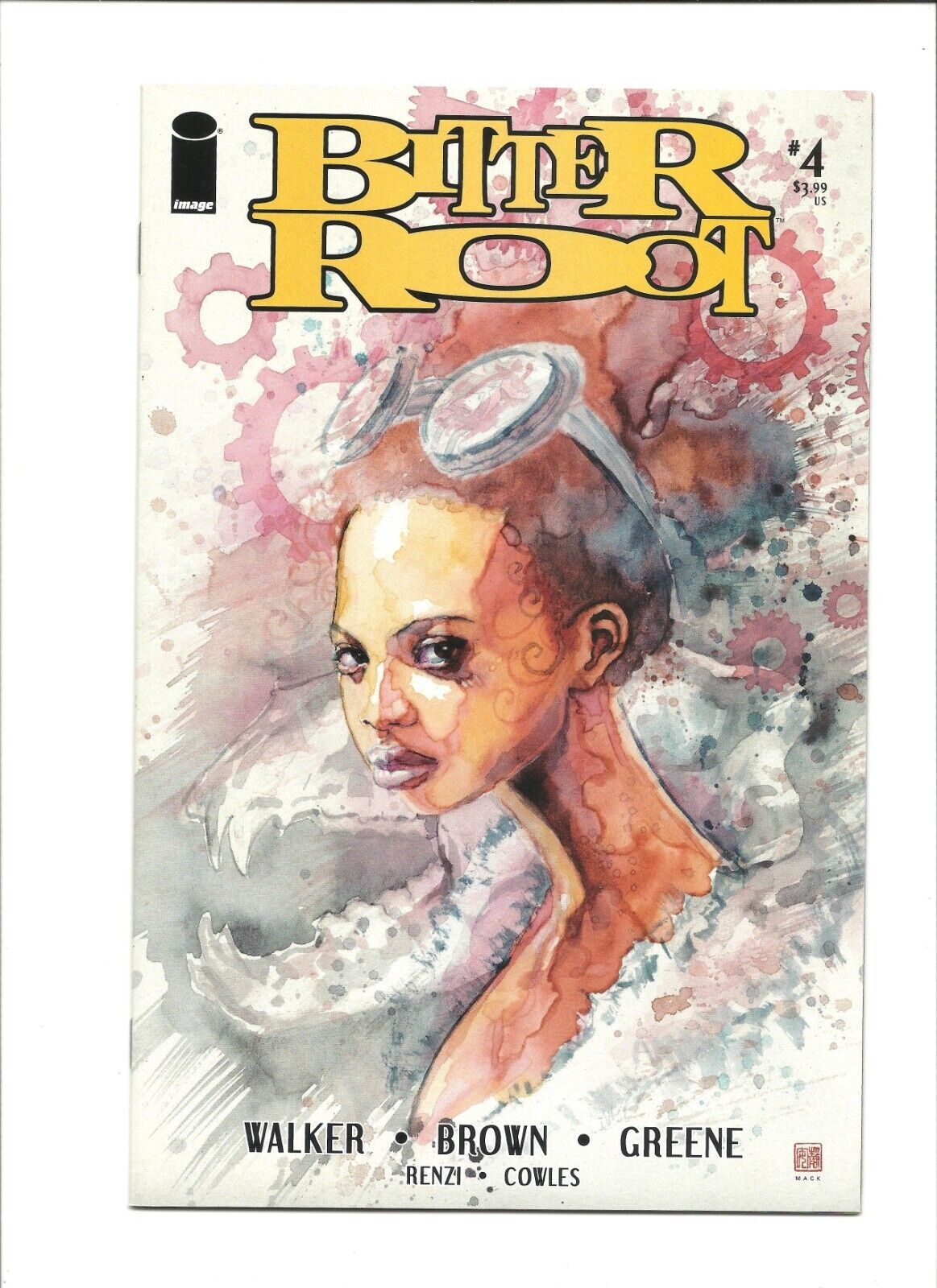 Bitter Root # 4 Cover B Image Comics (2019) David Mack Variant