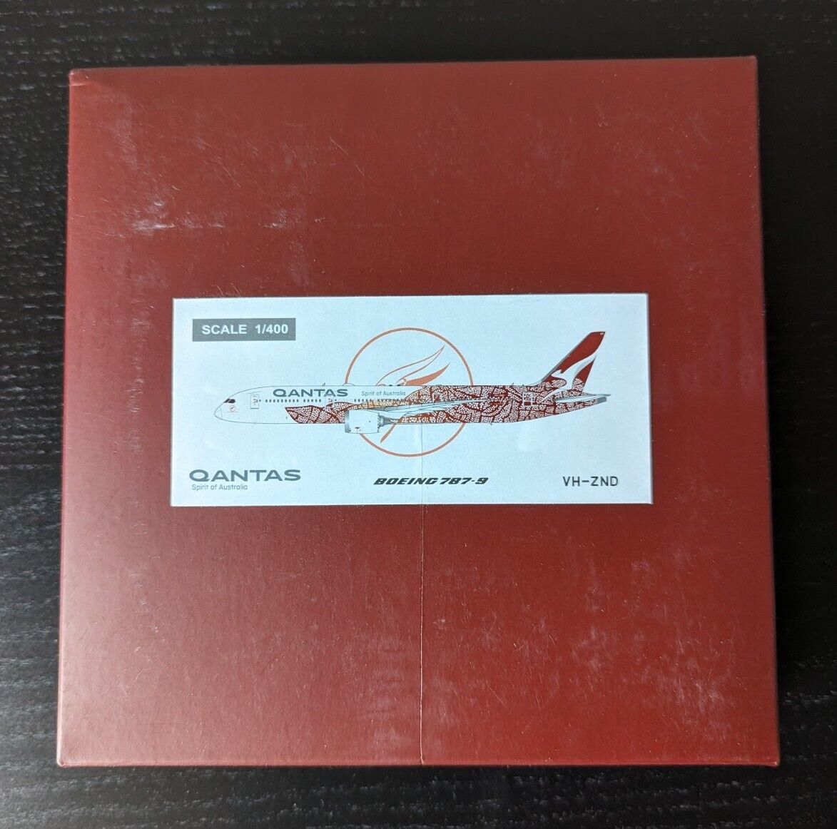 JC Wings 1:400 Qantas Boeing 787-9 Dreamliner VH-ZND FLAPS DOWN Yam Dreaming NEW