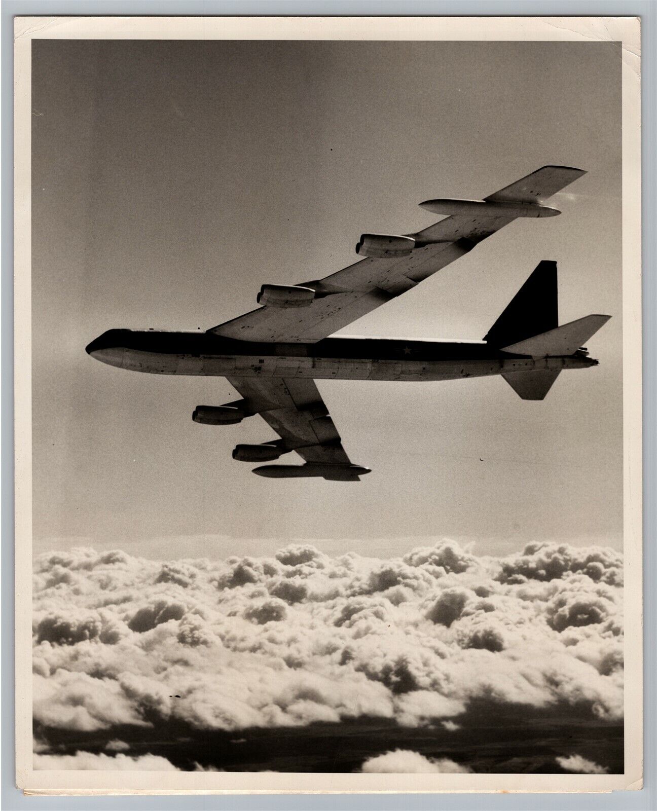 Aviation Boeing The New B-52 Stratofortress B&W 1956 Official Press Photo C7