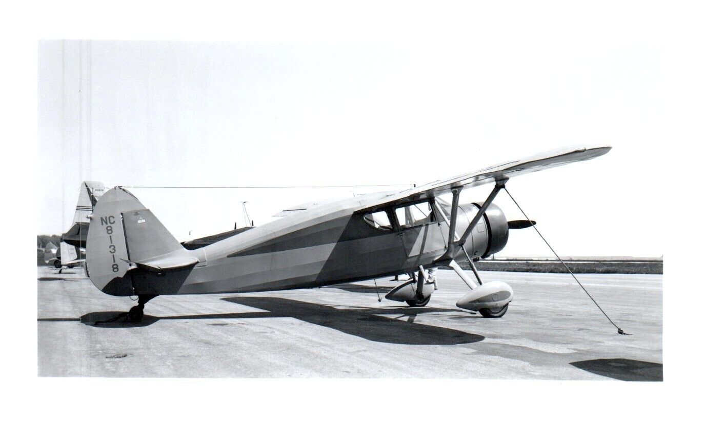 Fairchild 24W Warner Airplane Vintage Original Photograph 5x3.5\