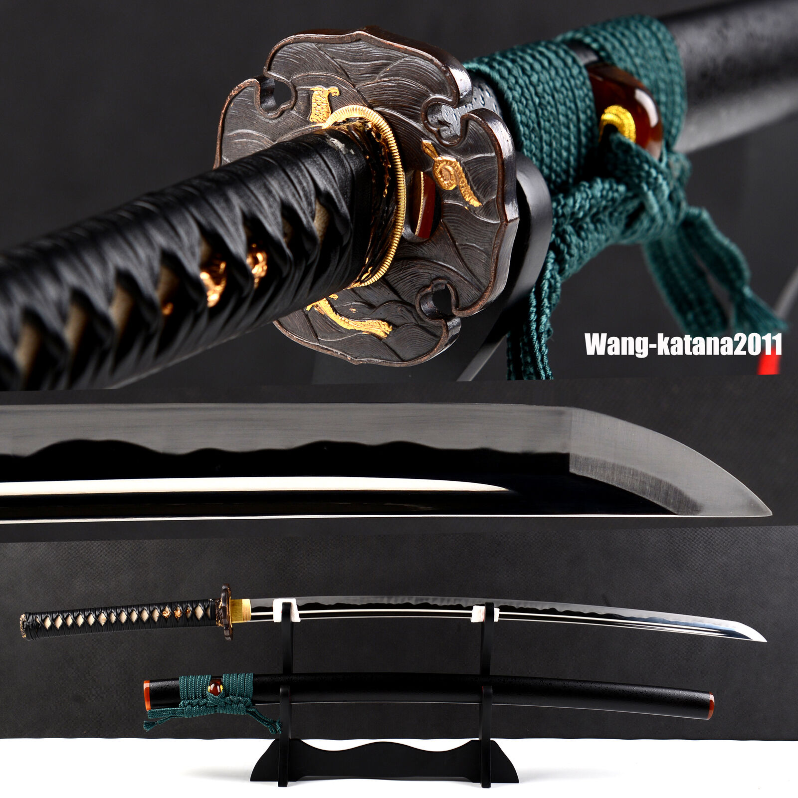 Top Grade Hadori-polishing Clay Tempered T10 Japanese Samurai Katana Sharp Sword