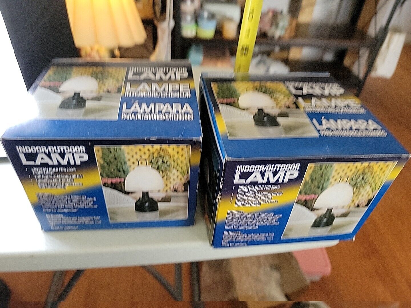 2 Dorcy 33-Lumen Portable Indoor/Outdoor Table Lamp Light with 1 Pack, Black 