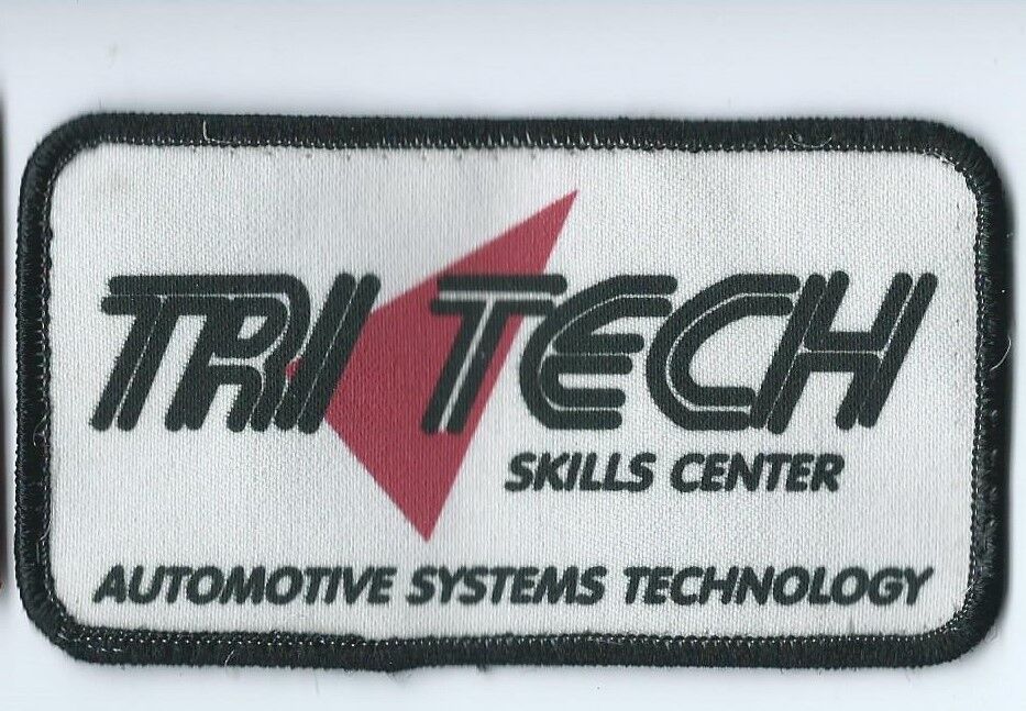 Tri Tech Skills Center Automotive Systems Technology patch 2-3/8X4-1/2 #387