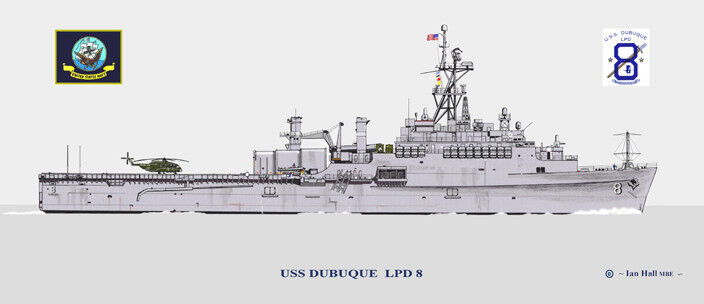 USS Dubuque LPD-8 US Navy