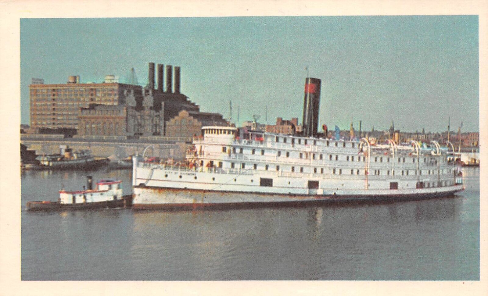 CITY OF RICHMOND Built Sparrows Point Maryland 1913 History SHIP Card