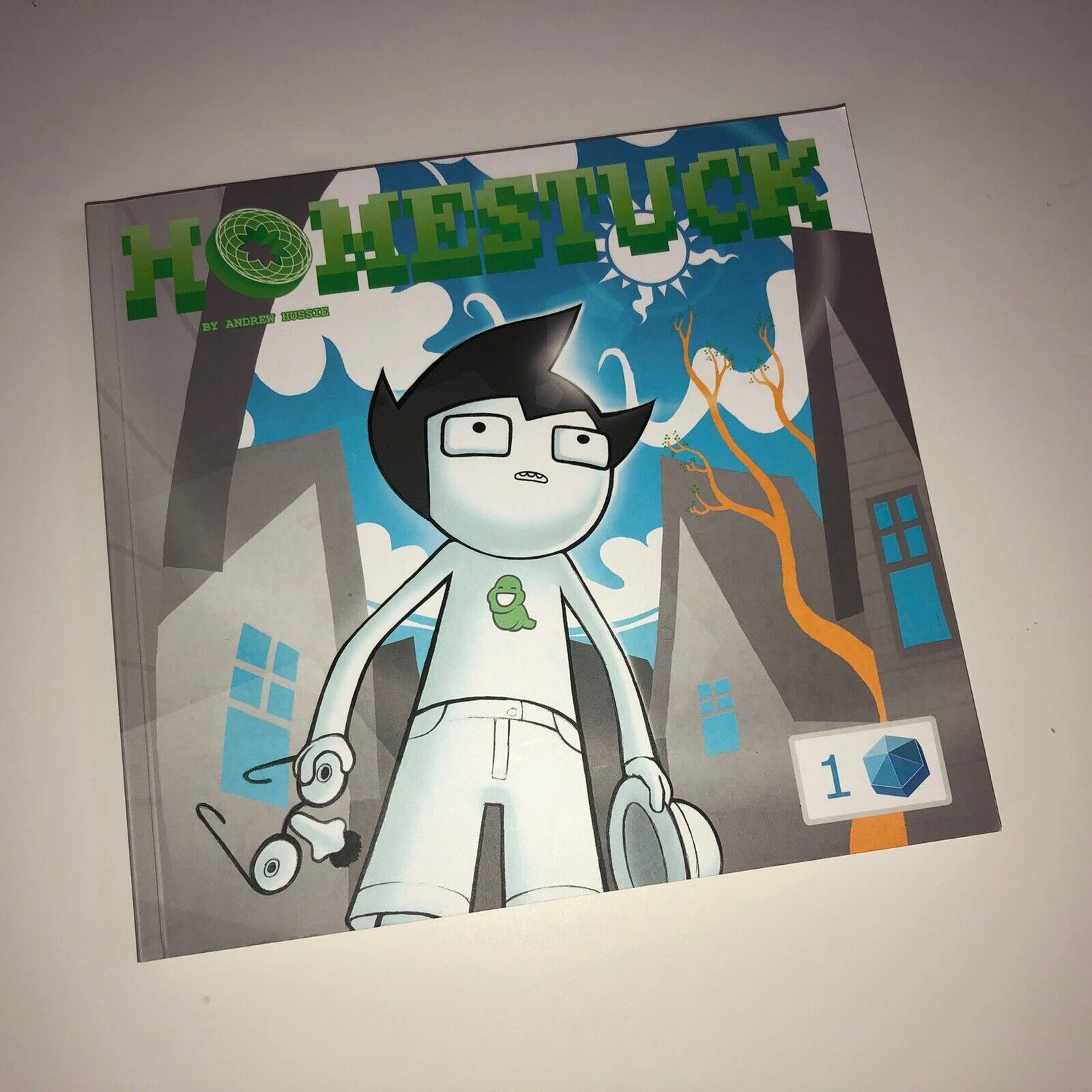 2011 (SIGNED by ANDREW HUSSIE) Homestuck Volume 01 OFFICIAL Comic Book Topatoco