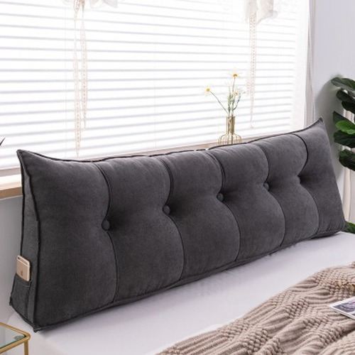 Home Soft Large Pillow Back Cushion Elastic Backrest Decor Bedside Seat Bed Sofa