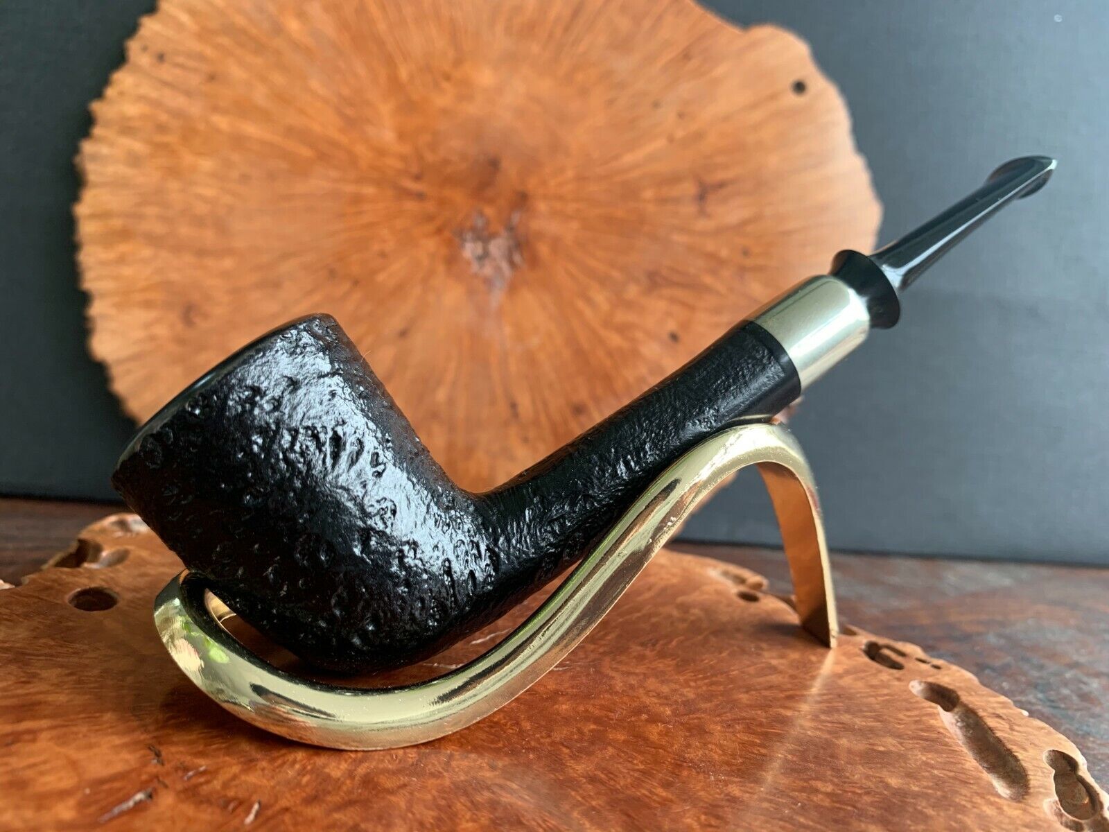 Road Town Classic series Briar wood Craft Pipe---unsmoked