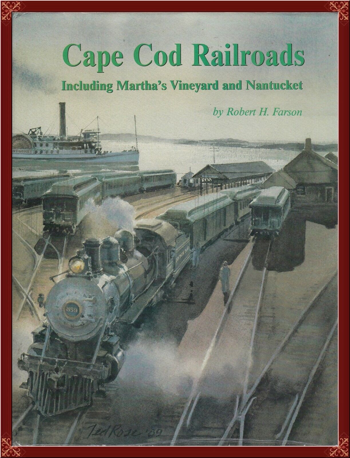 CAPE COD RAILROADS HUGE HISTORY TONS OF RARE PHOTOS SIGNED 1st ED OOP