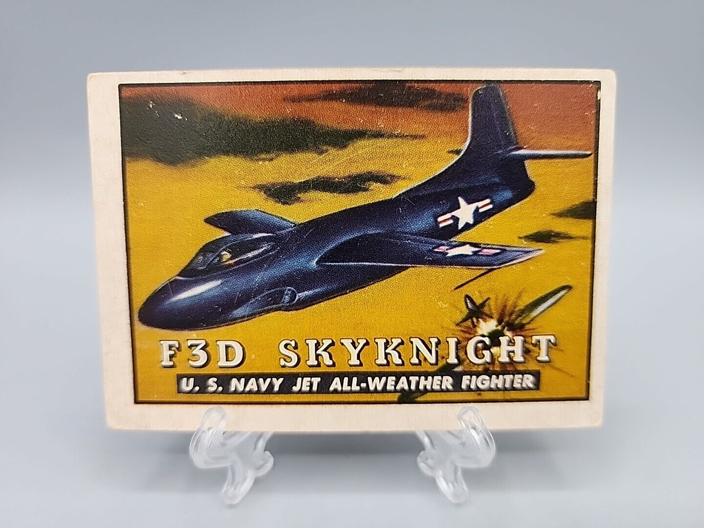 Aviation 1952 Friend or Foe #22 F-3D Skynight US Navy Jet All Weather Fighter