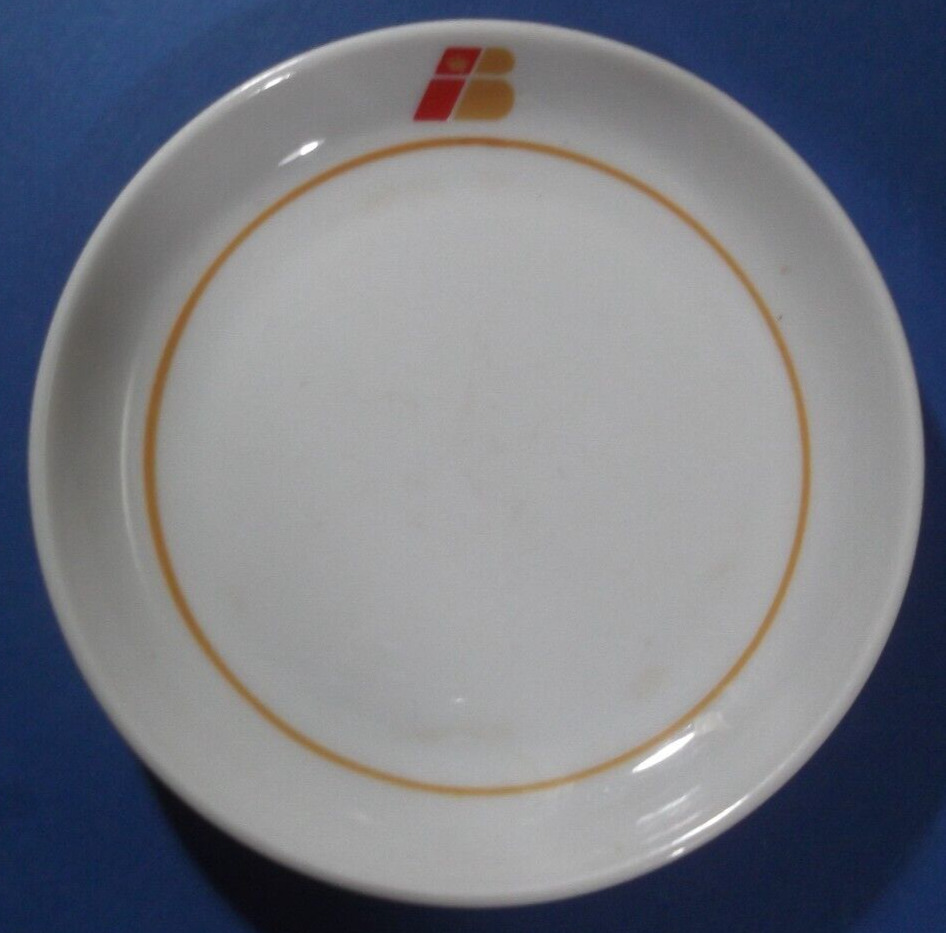 IBERIA Airways Business Class Tea Coffee Porcelain Saucer Small Plate C.I.M. 
