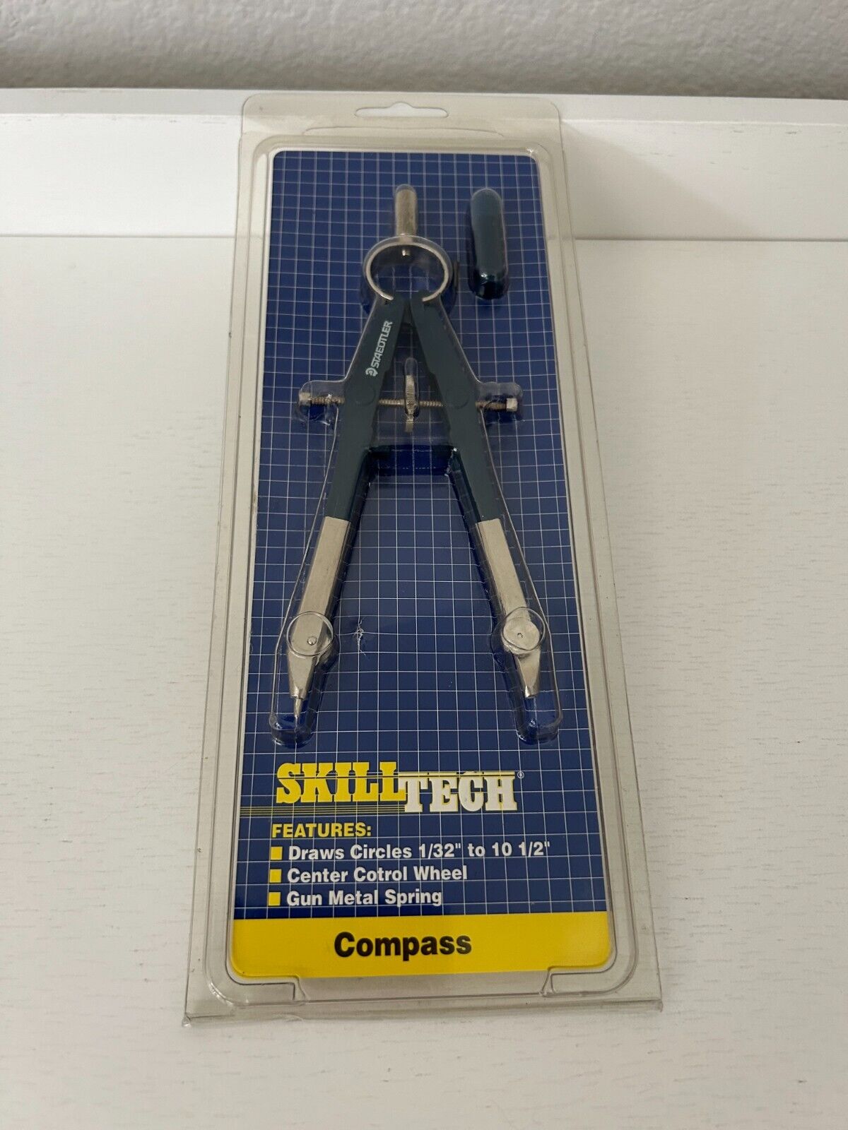 Skill Tech Staedtler 1/32”-10 1/2” Compass Tool New Vintage