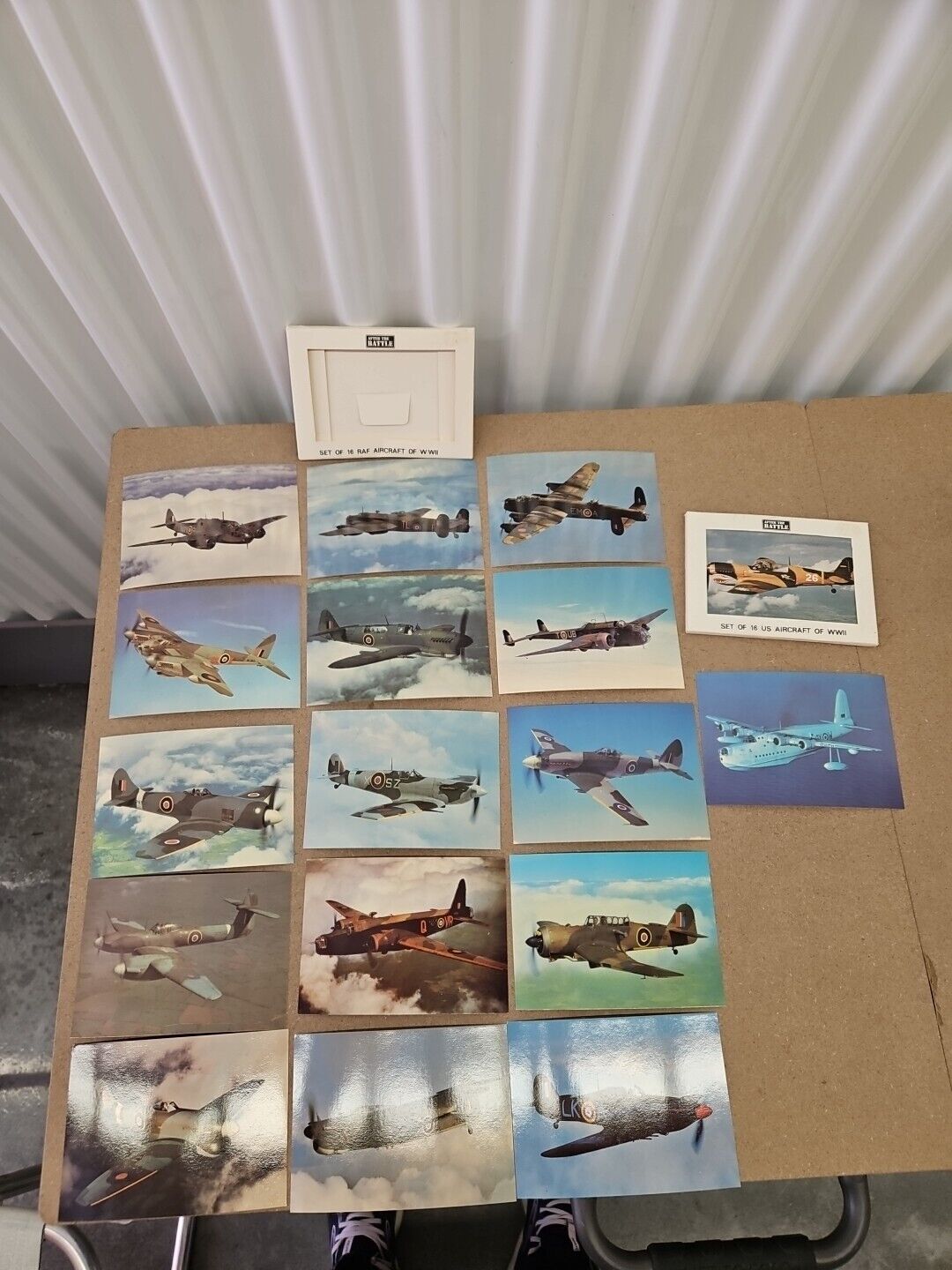 US Navy WWII aircraft Carriers  Postcards After The Battle 2 Sets No Writing 
