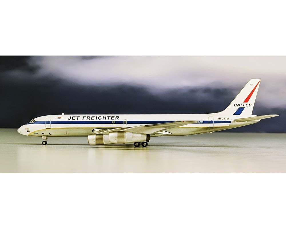 Aeroclassics AC219472 United Jet Freighter DC-8-54F N8047U Diecast 1/200 Model
