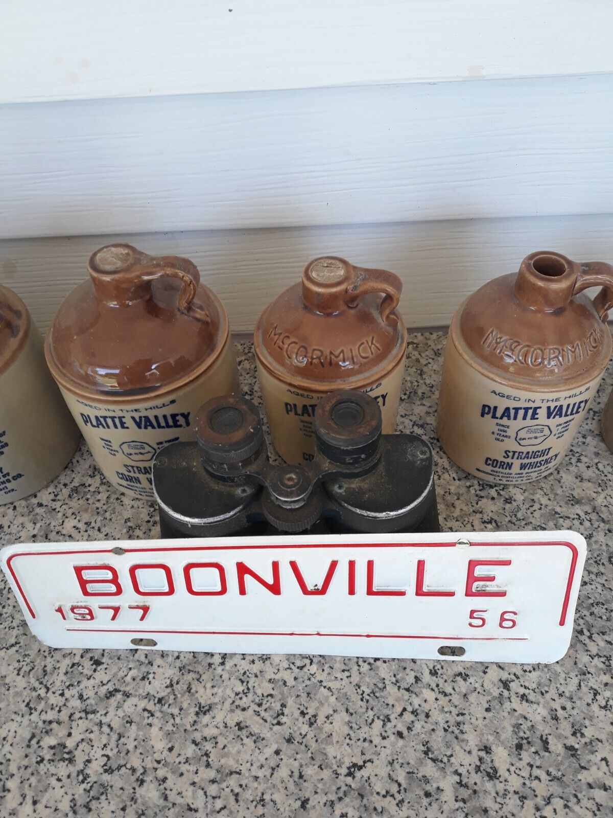 1977 BOONVILLE NC CITY LICENSE PLATE TAG (never been used)