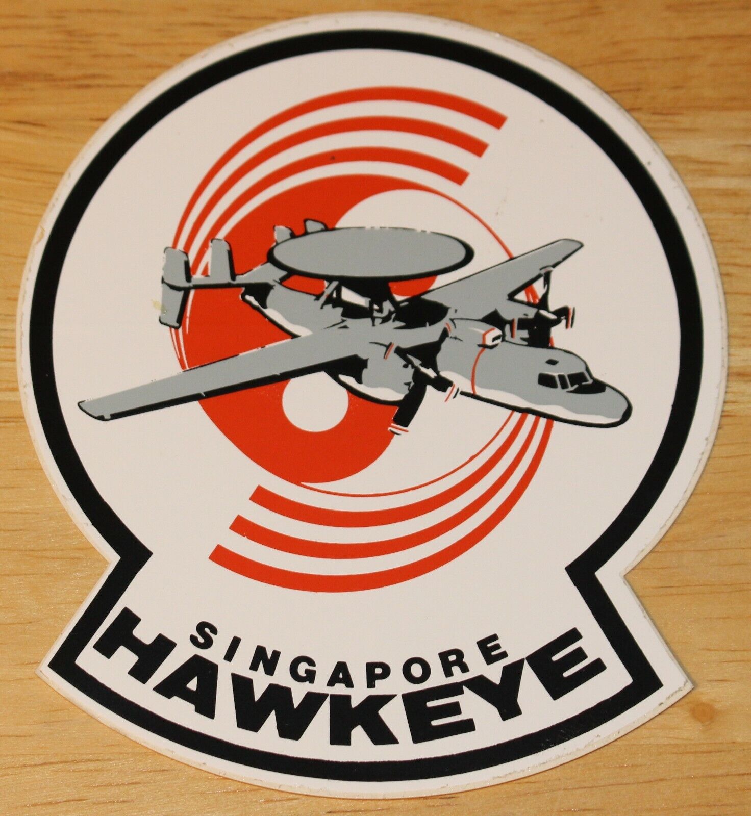 RSiAF Royal Singapore Air Force Grumman E-2 Hawkeye Sticker