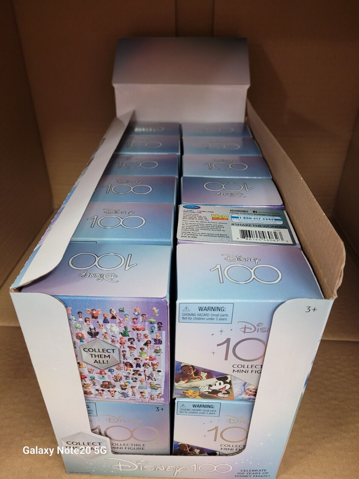 DISNEY 100th Anniversary LIMITED EDITION FIGURES BOX OF 24 SEALED BOX