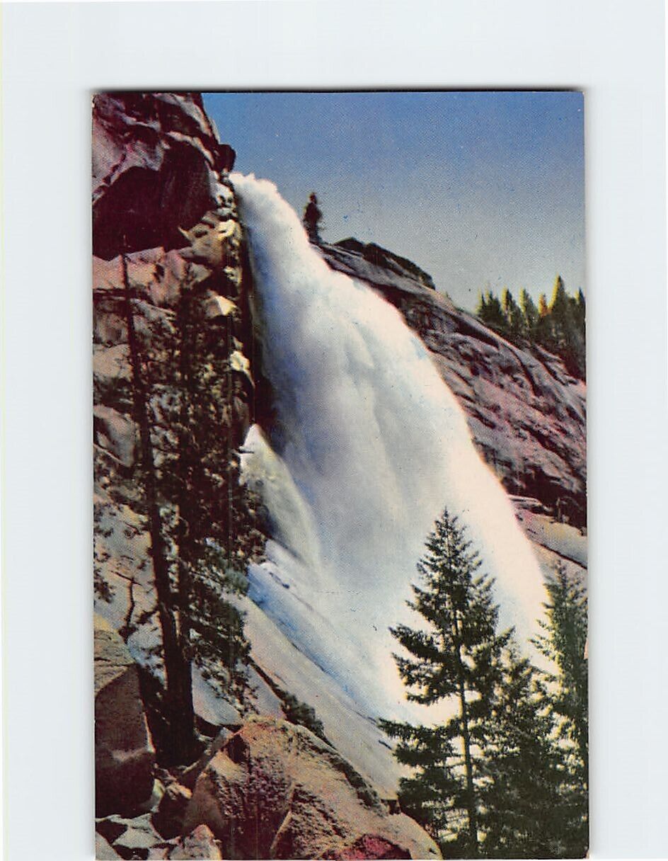 Postcard Nevada Fall Yosemite National Park California USA