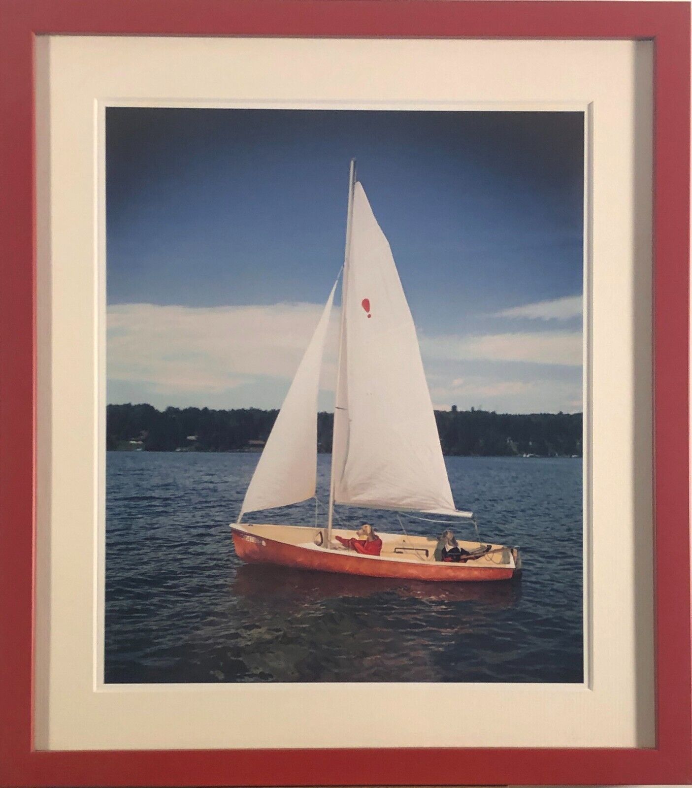 William Wegman 11 x 14 photograph of Dogs Sailing 
