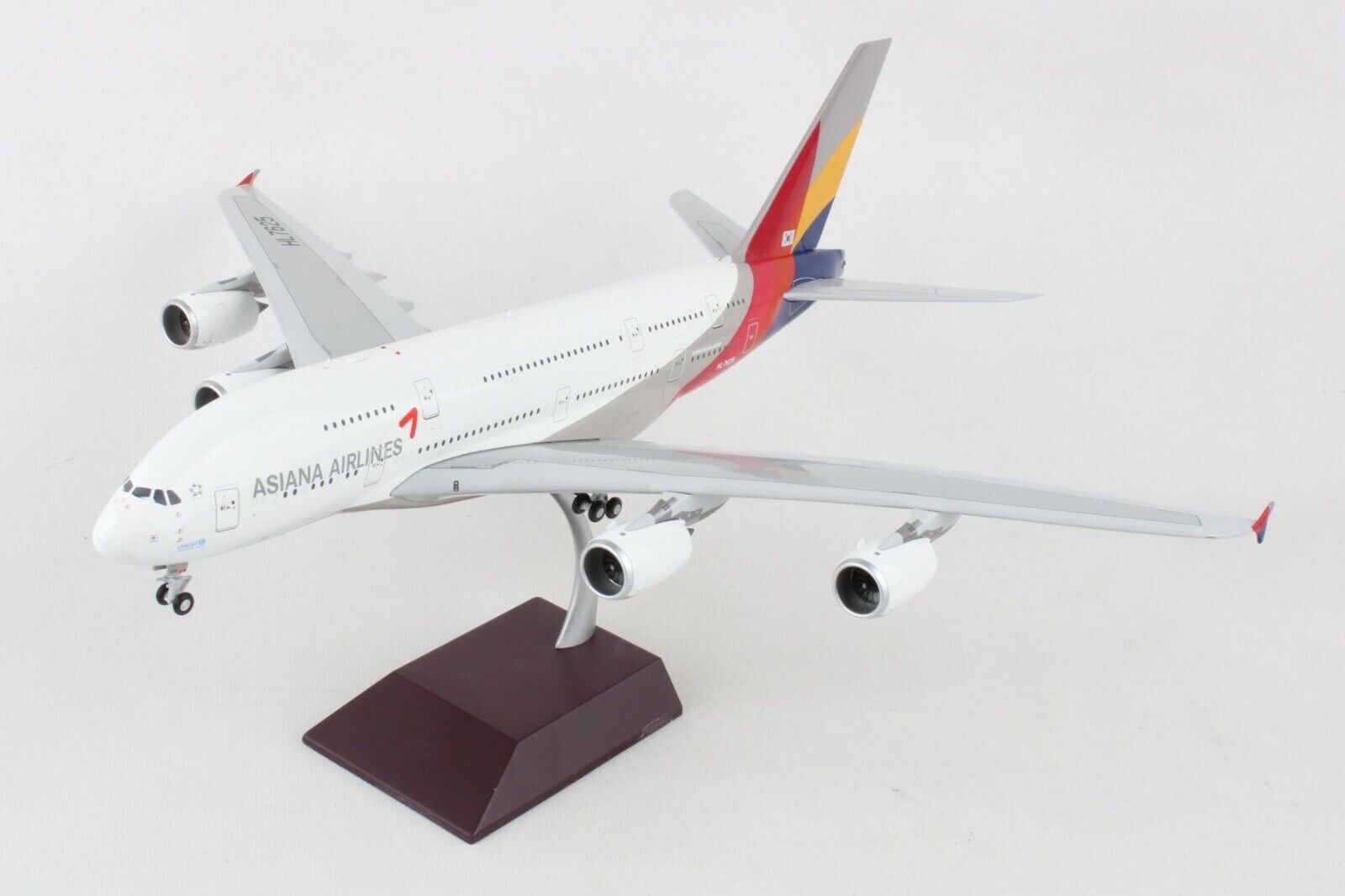Gemini Jets G2AAR1201 Asiana Airlines Airbus A380-800 HL7625 Diecast 1/200 Model