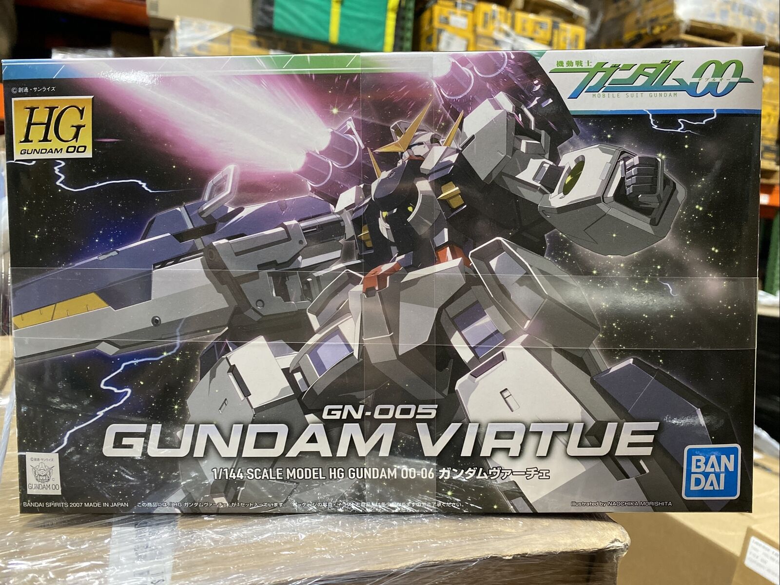 Bandai Hobby Gundam 00 GN-005 Gundam Virtue HG 1/144 Model Kit USA Seller