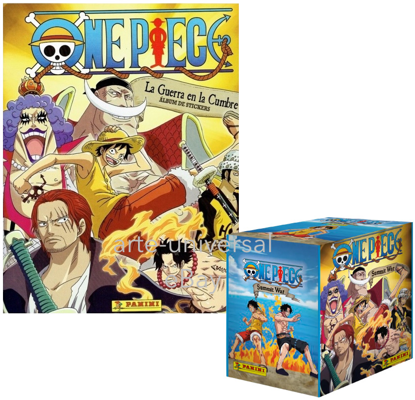 BOX stickers & cards +  SOFTCOVER ALBUM ONE PIECE Panini Sticker Collection 2022