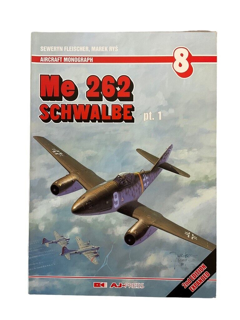 WW2 German Luftwaffe Messerschmitt Me 262 Schwalbe Part 1 SC Reference Book