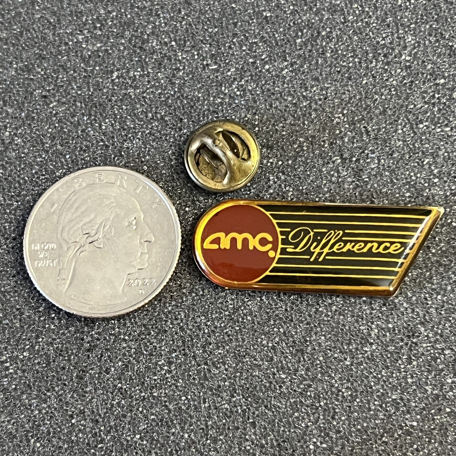 AMC Movie Theaters Difference Employee Pin Pinback #45442