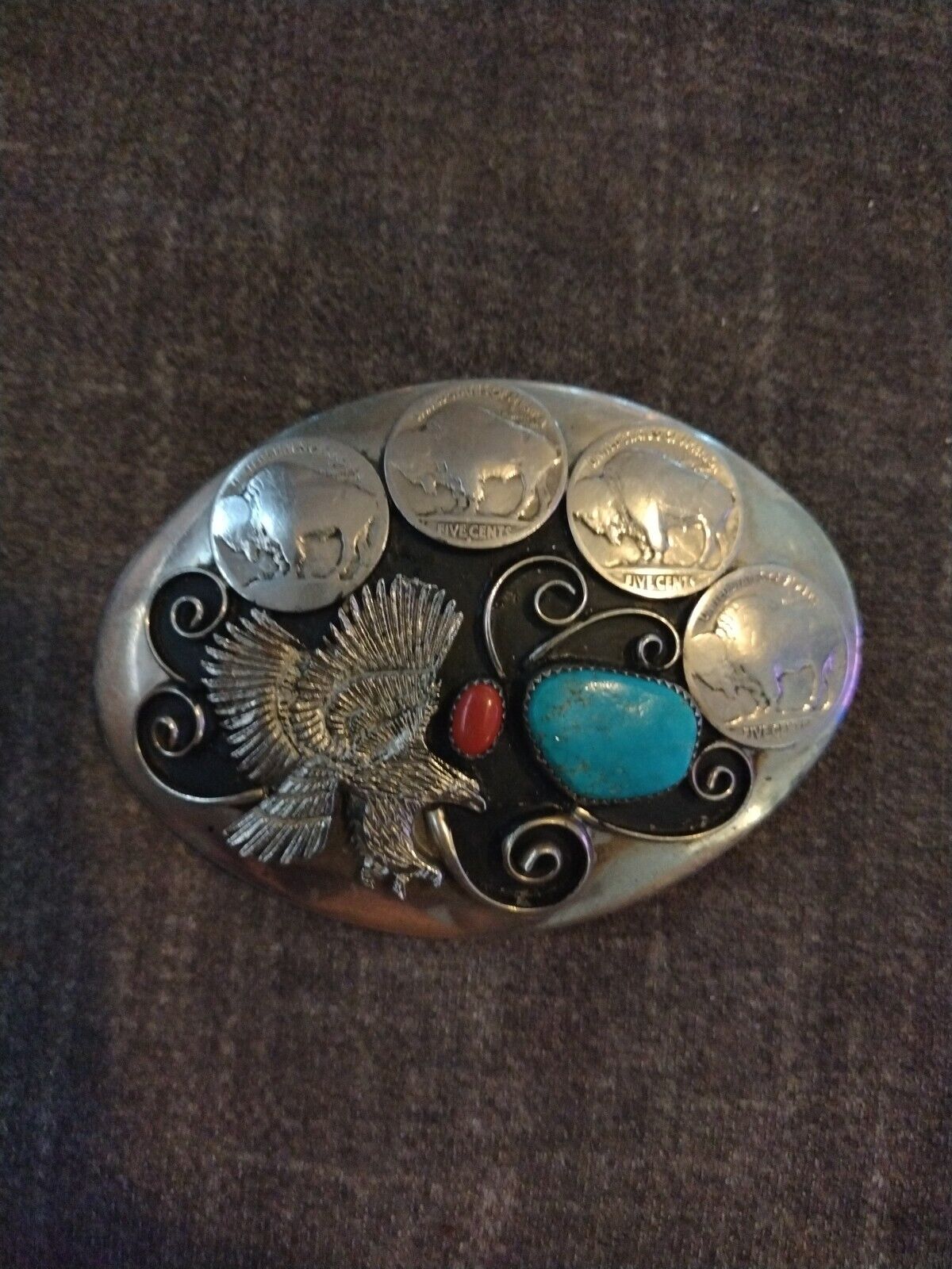 navaho indian jewelry Belt Buckle