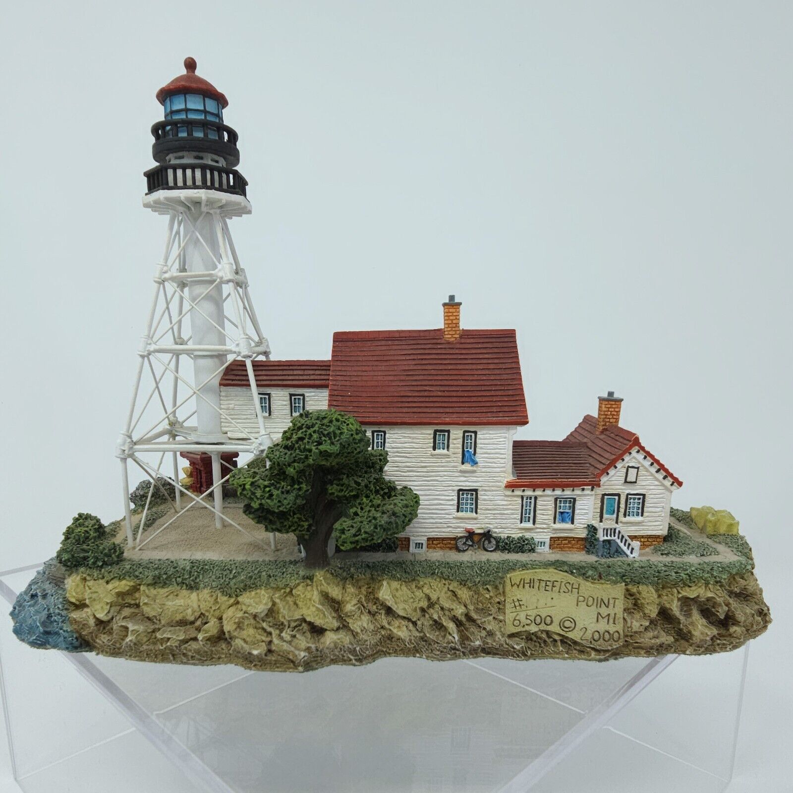 Harbour Lights Lighthouse Whitefish Point Michigan 254 Numbered 111 / 6500 EUC