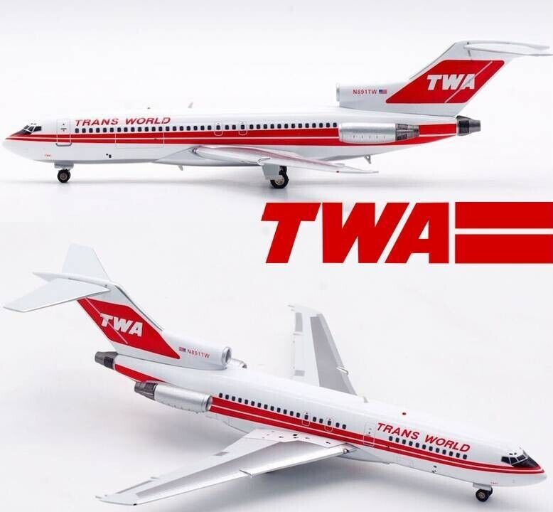 InFlight 1/200 IF721TW0623 Boeing 727-31C TWA, Trans World Airlines N891TW