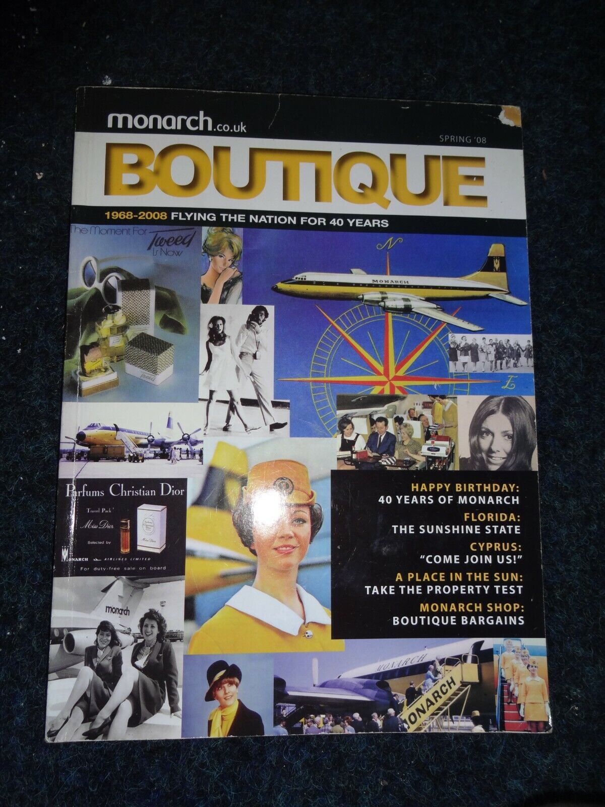 Monarch Airlines In-Flight Magazine Spring 2008