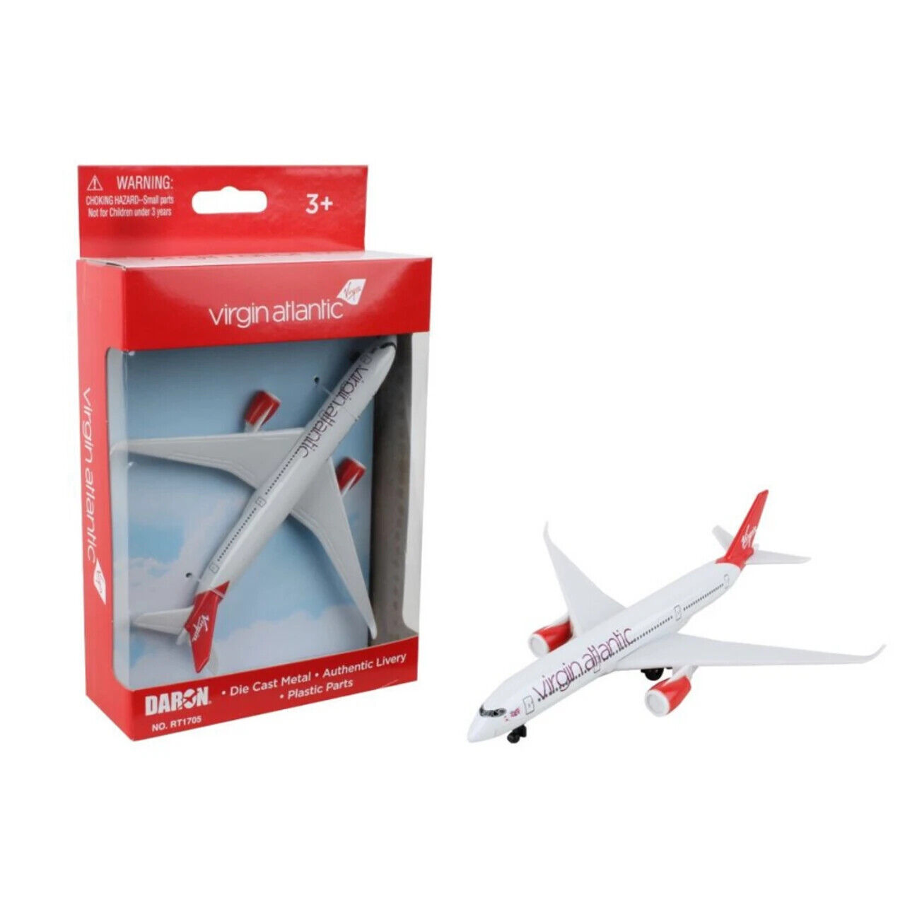Virgin Atlantic - Airbus A350 - Single Diecast Plane - PP-RT1705